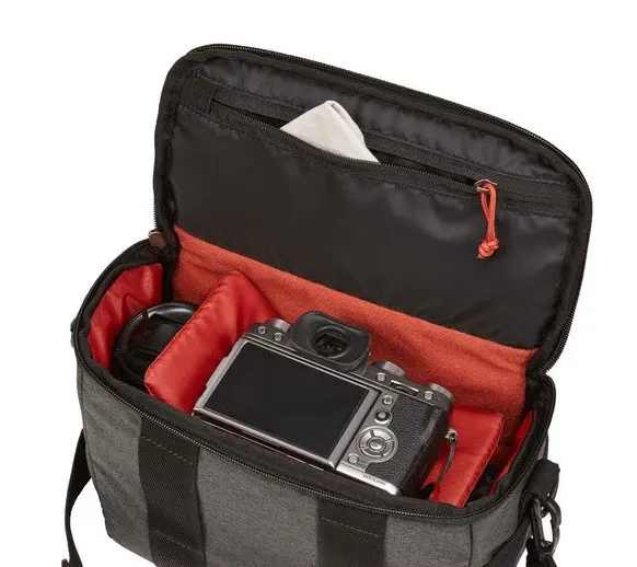 ЧАНТА ЗА ФОТОАПАРАТ CECS-103 OBSIDIAN ERA DSLR, MEDIUM CASE LOGIC - СИВ - image 2