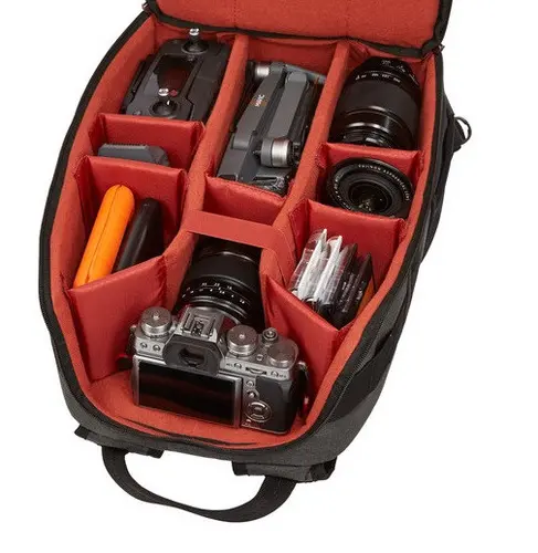 РАНИЦА ЗА ФОТОАПАРАТ CEBP-106 OBSIDIAN ERA DSLR, LARGE CASE LOGIC - СИВ - image 1