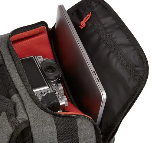 РАНИЦА ЗА ФОТОАПАРАТ CEBP-106 OBSIDIAN ERA DSLR, LARGE CASE LOGIC - СИВ - image 2