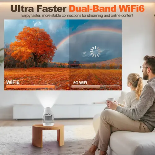 MagCubic преносим мултимедиен проектор Portable Multimedia Projector HY300 Ultra - 4K, Android 11, Wi-Fi 6, Bluetooth 5.4 - image 10