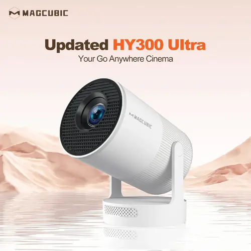 MagCubic преносим мултимедиен проектор Portable Multimedia Projector HY300 Ultra - 4K, Android 11, Wi-Fi 6, Bluetooth 5.4 - image 3