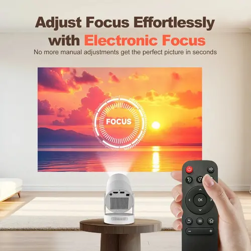 MagCubic преносим мултимедиен проектор Portable Multimedia Projector HY300 Ultra - 4K, Android 11, Wi-Fi 6, Bluetooth 5.4 - image 9