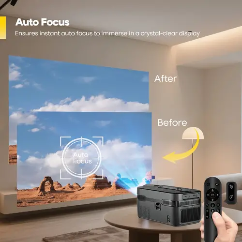 MagCubic proiector multimedia portabil Portable Multimedia Projector HY450C - 8K, Android 11, Wi-Fi 6, Bluetooth 5.4 - 13
