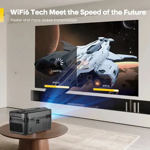 MagCubic φορητός προβολέας πολυμέσων Portable Multimedia Projector HY450C - 8K, Android 11, Wi-Fi 6, Bluetooth 5.4 - 9