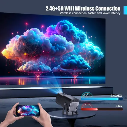 MagCubic преносим мултимедиен проектор Portable Multimedia Projector HY320NTV - 4K, Android 13, Wi-Fi, Bluetooth 5.2 - image 14