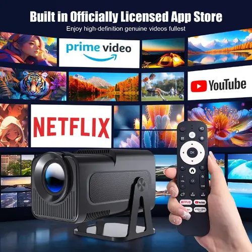 MagCubic преносим мултимедиен проектор Portable Multimedia Projector HY320NTV - 4K, Android 13, Wi-Fi, Bluetooth 5.2 - image 18