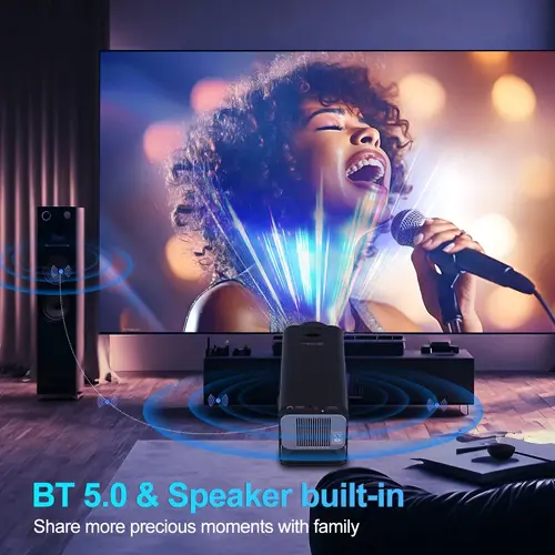 MagCubic преносим мултимедиен проектор Portable Multimedia Projector HY320 - 4K, Android 11, Wi-Fi, Bluetooth 5.0 - image 9