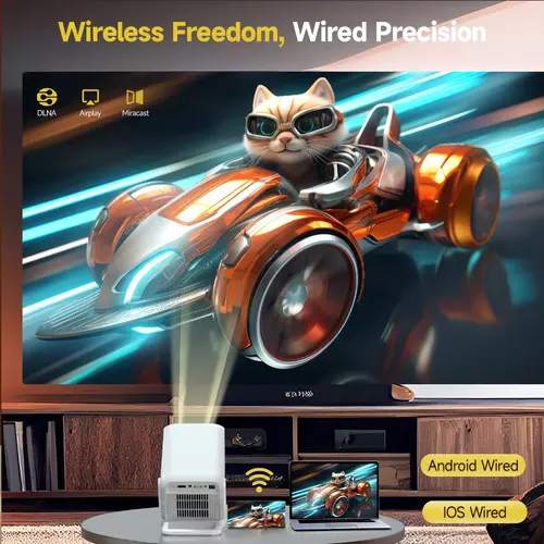 MagCubic преносим мултимедиен проектор Portable Multimedia Projector HY310X - 4K, Android 11, Wi-Fi, Bluetooth 5.2 - image 14