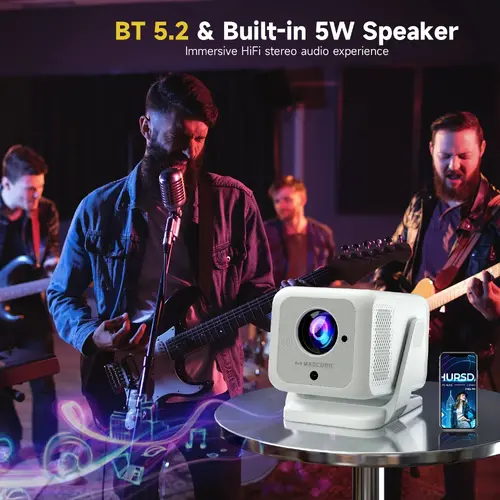 MagCubic преносим мултимедиен проектор Portable Multimedia Projector HY310X - 4K, Android 11, Wi-Fi, Bluetooth 5.2 - image 7
