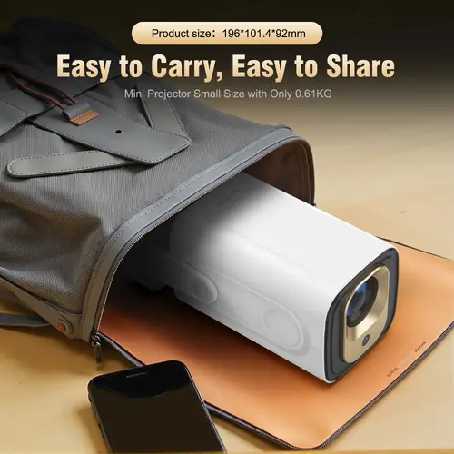 MagCubic преносим мултимедиен проектор Portable Multimedia Projector HY310 - 4K, Android 11, Wi-Fi, Bluetooth 5.4 - image 23
