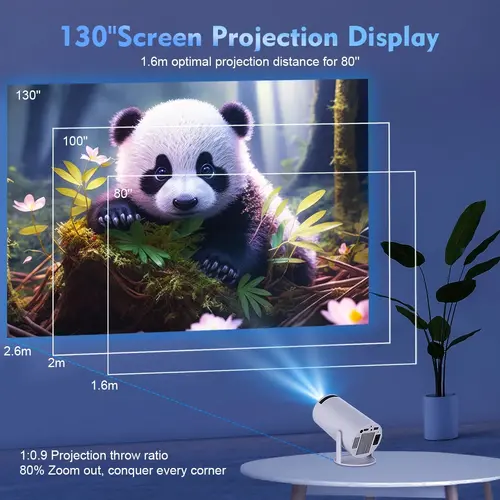 MagCubic преносим мултимедиен проектор Portable Multimedia Projector HY300 Pro - 4K, Android 11, Wi-Fi, Bluetooth 5.0 - image 17