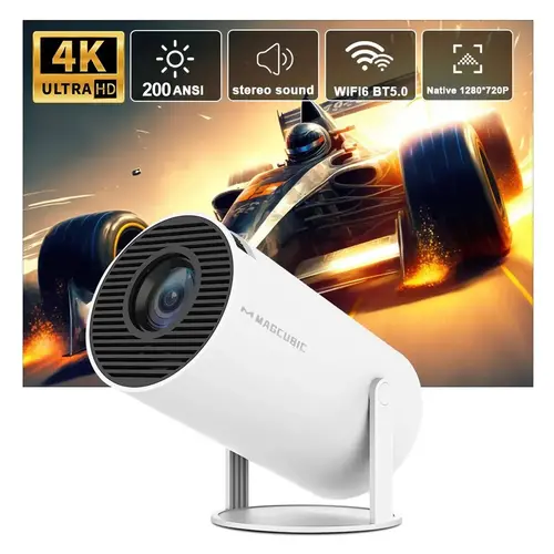 MagCubic преносим мултимедиен проектор Portable Multimedia Projector HY300 Pro - 4K, Android 11, Wi-Fi, Bluetooth 5.0 - image 1