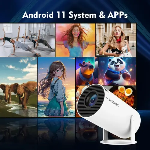 MagCubic преносим мултимедиен проектор Portable Multimedia Projector HY300 Pro - 4K, Android 11, Wi-Fi, Bluetooth 5.0 - image 20