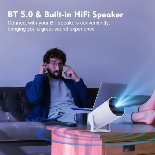 MagCubic преносим мултимедиен проектор Portable Multimedia Projector HY300 Pro - 4K, Android 11, Wi-Fi, Bluetooth 5.0 - image 7
