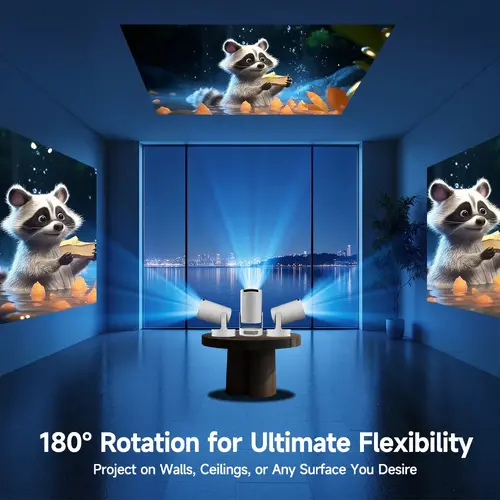 MagCubic преносим мултимедиен проектор Portable Multimedia Projector HY300 Pro+ - 4K, Android 11, Wi-Fi, Bluetooth 5.4 - image 17