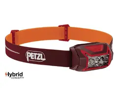 Челник PETZL ACTIK CORE 2025, Акумулаторна батерия, 625 Лумена, Червен