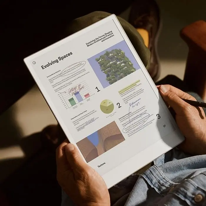 Таблет reMarkable Paper Pro 11.8", с включен стилус Marker Plus, Сив - image 5