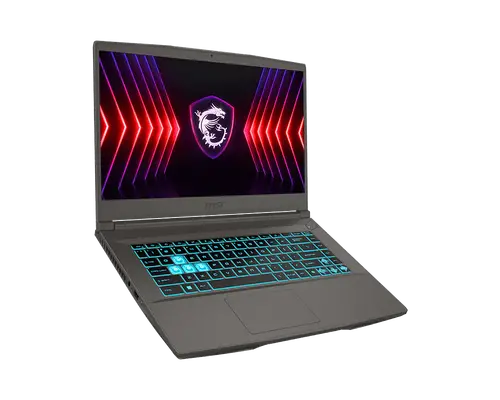 Laptop, MSI Thin A15 B7VE, AMD Ryzen 7 7735HS (8C/16T, până la 4.75GHz, 16MB L3), 15.6" FHD (1920x1080) 144Hz, IPS-Level, RTX 4050 6GB GDDR6 194 - 2