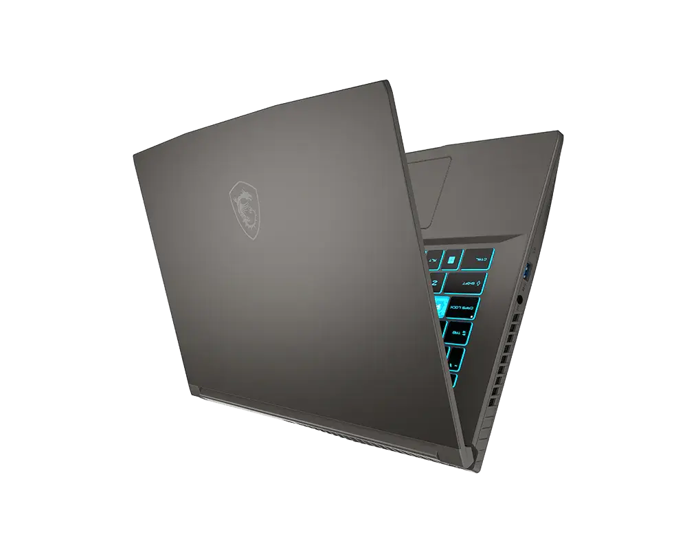 Лаптоп, MSI Thin A15 B7VE, AMD Ryzen 7 7735HS (8C/16T, up to 4.75GHz, 16MB L3), 15.6" FHD (1920x1080) 144Hz, IPS-Level, RTX 4050 6GB GDDR6 194 AI TOPS, 16GB DDR5 2x8 4800MHz, 512GB SSD Gen4x4, WiFI 6E, BT5.3, Single Backlit Keyboard (Blue), NO OS, 1.86kg - image 3