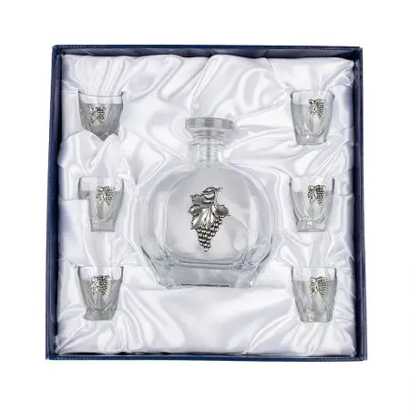 Сет бутилка + 6 чаши за ракия - image 3