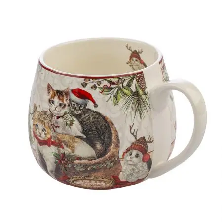 Коледна чаша - Коледни котета - image 1