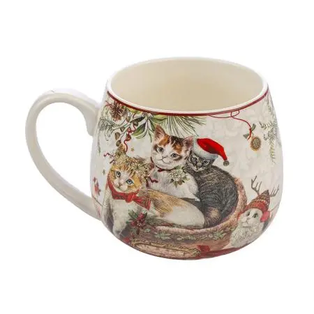 Коледна чаша - Коледни котета - image 2