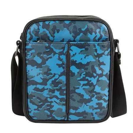 Мъжка чанта SILVER FLAME - колекция Камуфлаж Син