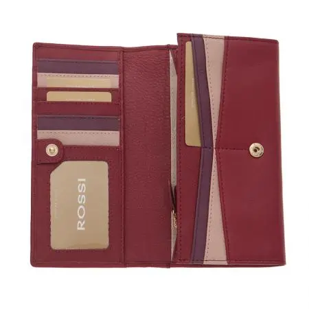 Дамско портмоне винено червено  ROSSI - image 2