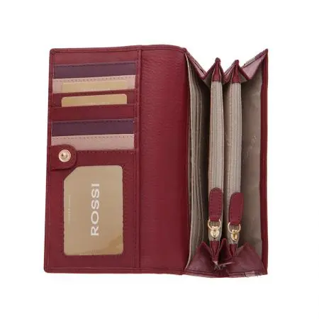 Дамско портмоне винено червено  ROSSI - image 3