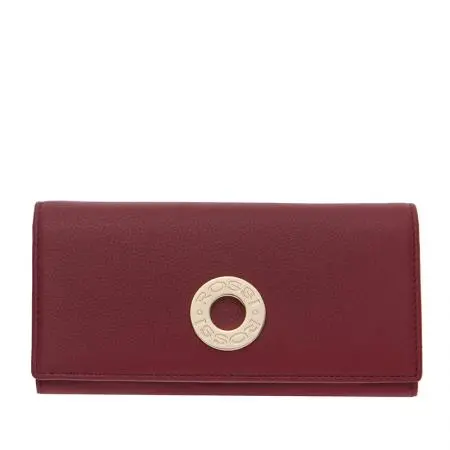 Дамско портмоне винено червено  ROSSI
