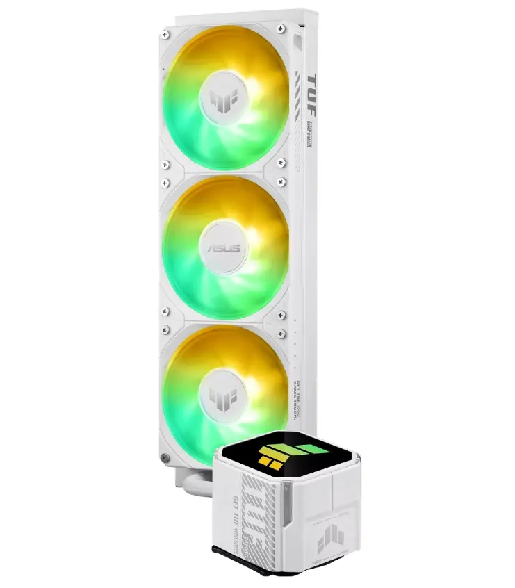 Охлаждаща система, Asus TUF Gaming LC III 360 ARGB White - image 5