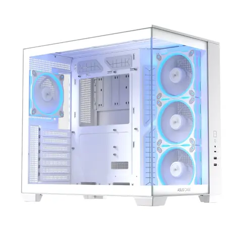 Кутия за компютър, Asus A32 Plus TG White - image 1