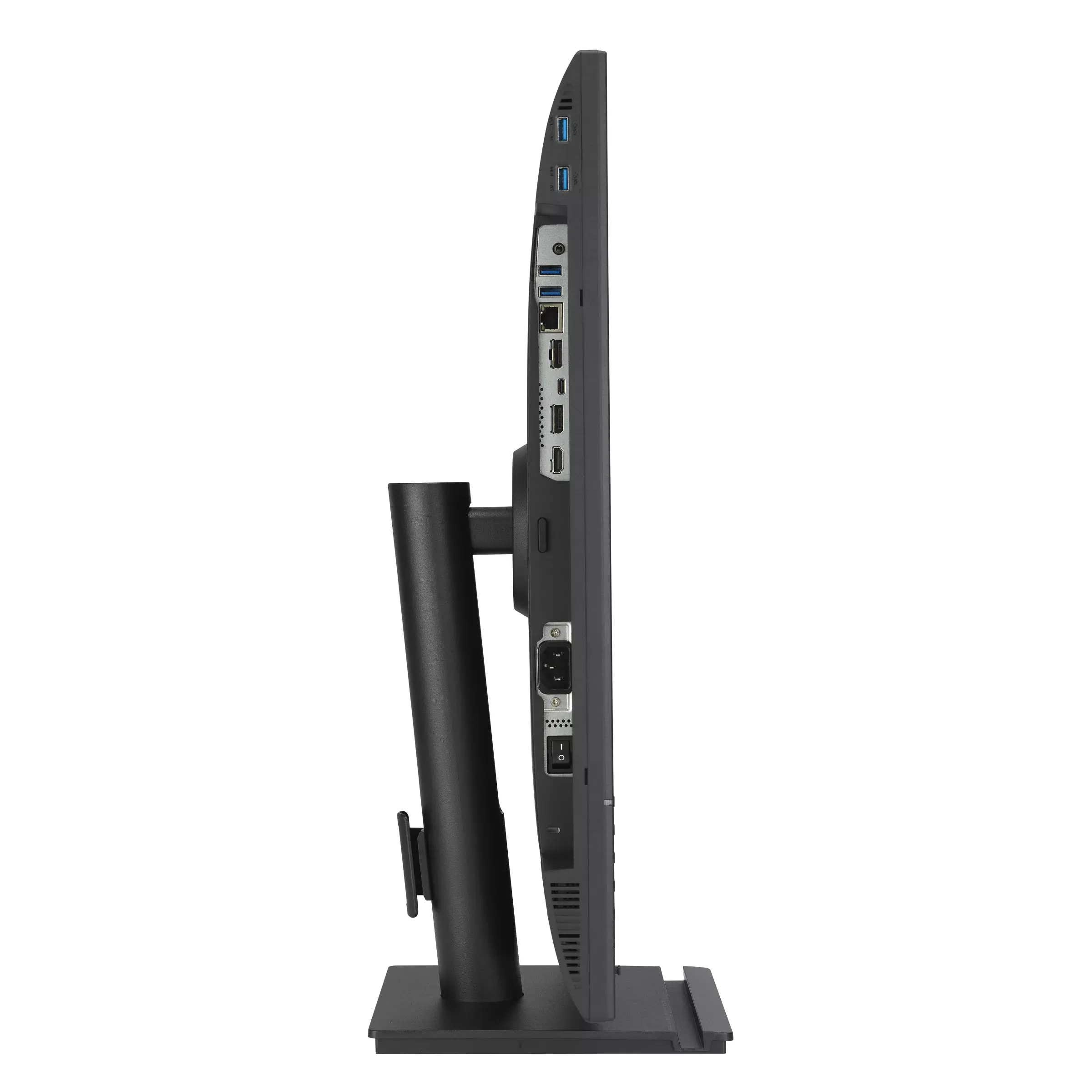 Монитор, Asus BE248CFN Docking Monitor,24.1 ", WUXGA(1920x1200), IPS, 100Hz, Frameless, USB-C Docking, RJ45, Stereo Speakers, Height Adjustable, Ergonomic Design, HDMI, Daisy-chain, Eye Care, Low Blue Light, Flicker Free, Wall Mountable, Sustainability, Black - image 6
