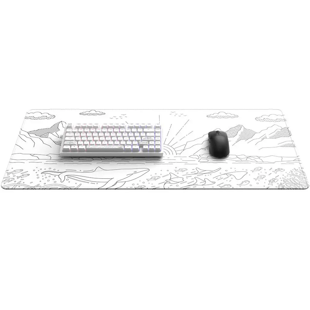 Геймърски пад Dark Project - Nostra White XL - image 3