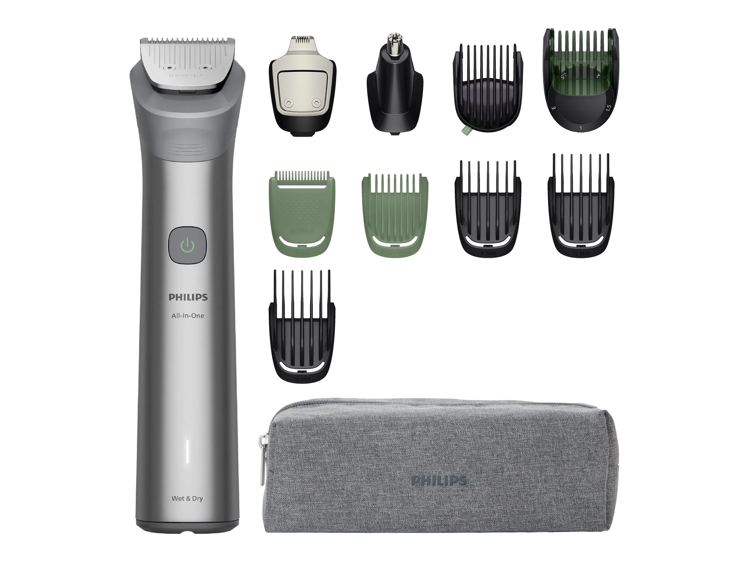 PHILIPS All-in-One Trimmer series 5000 11в1 време на безжична работа до 120мин / 60 зареждане Технология BeardSense