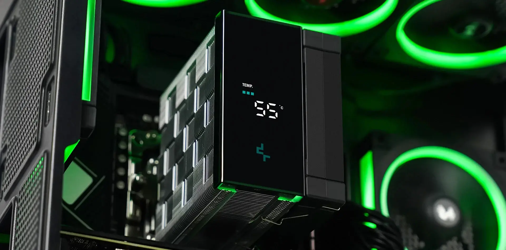 DeepCool охладител за процесор CPU Cooler - AK500S DIGITAL SE - image 9
