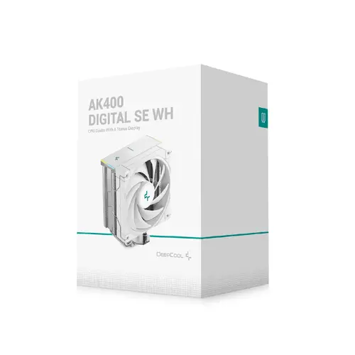 DeepCool охладител CPU Cooler AK400 DIGITAL SE WH - LGA1851/AM5 - image 8