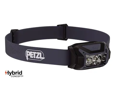 Φακός κεφαλής PETZL ACTIK 2025, 450 λούμεν, Μαύρο - 1