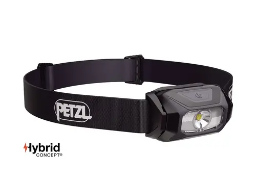 Φακός κεφαλής PETZL TIKKINA 2025, 300 λούμεν, μαύρο - 1