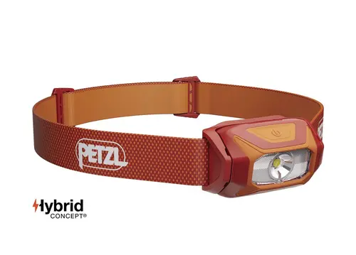 Φακός κεφαλής PETZL TIKKINA 2025, 300 λούμεν, κόκκινο - 1
