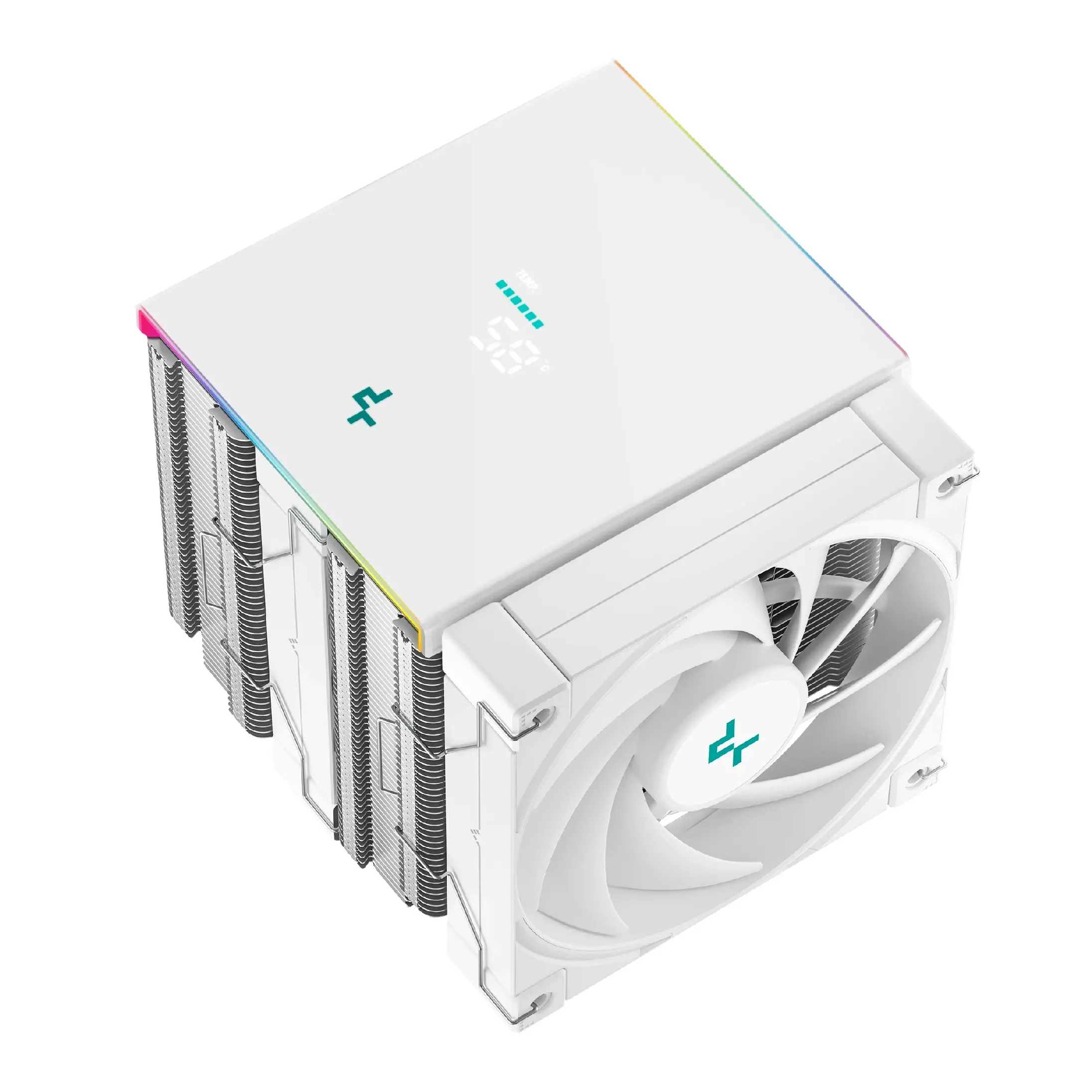 DeepCool охладител CPU Cooler AK620 DIGITAL SE WH - Dual-Tower - LGA1851/AM5 - image 2