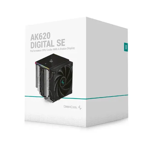 DeepCool охладител CPU Cooler AK620 DIGITAL SE - Dual-Tower - LGA1851/AM5 - image 9