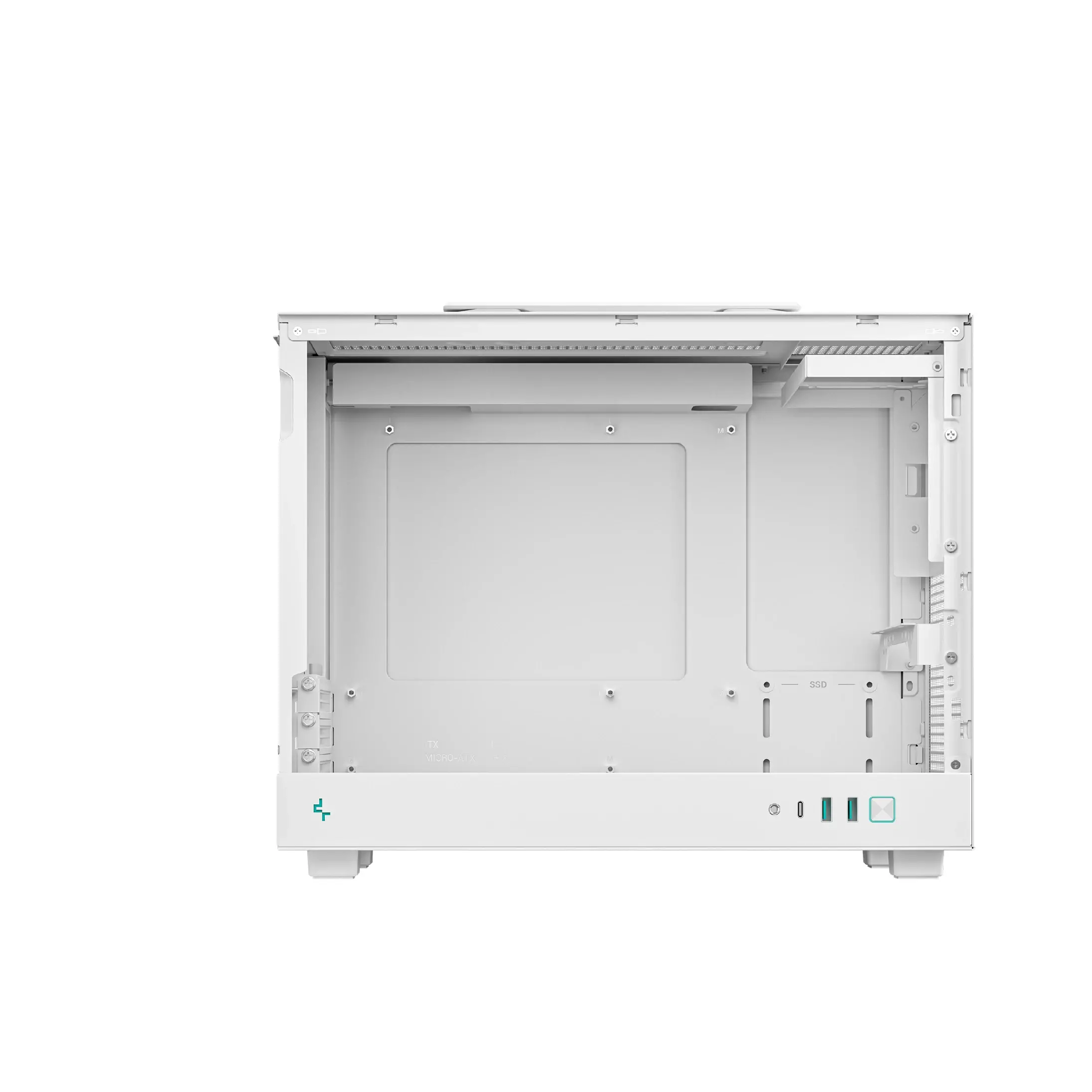 DeepCool кутия Case mATX - CH160 PLUS WH - image 4
