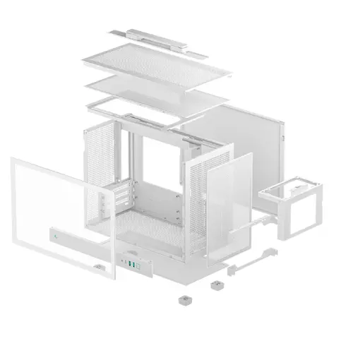 DeepCool кутия Case mATX - CH160 PLUS WH - image 9