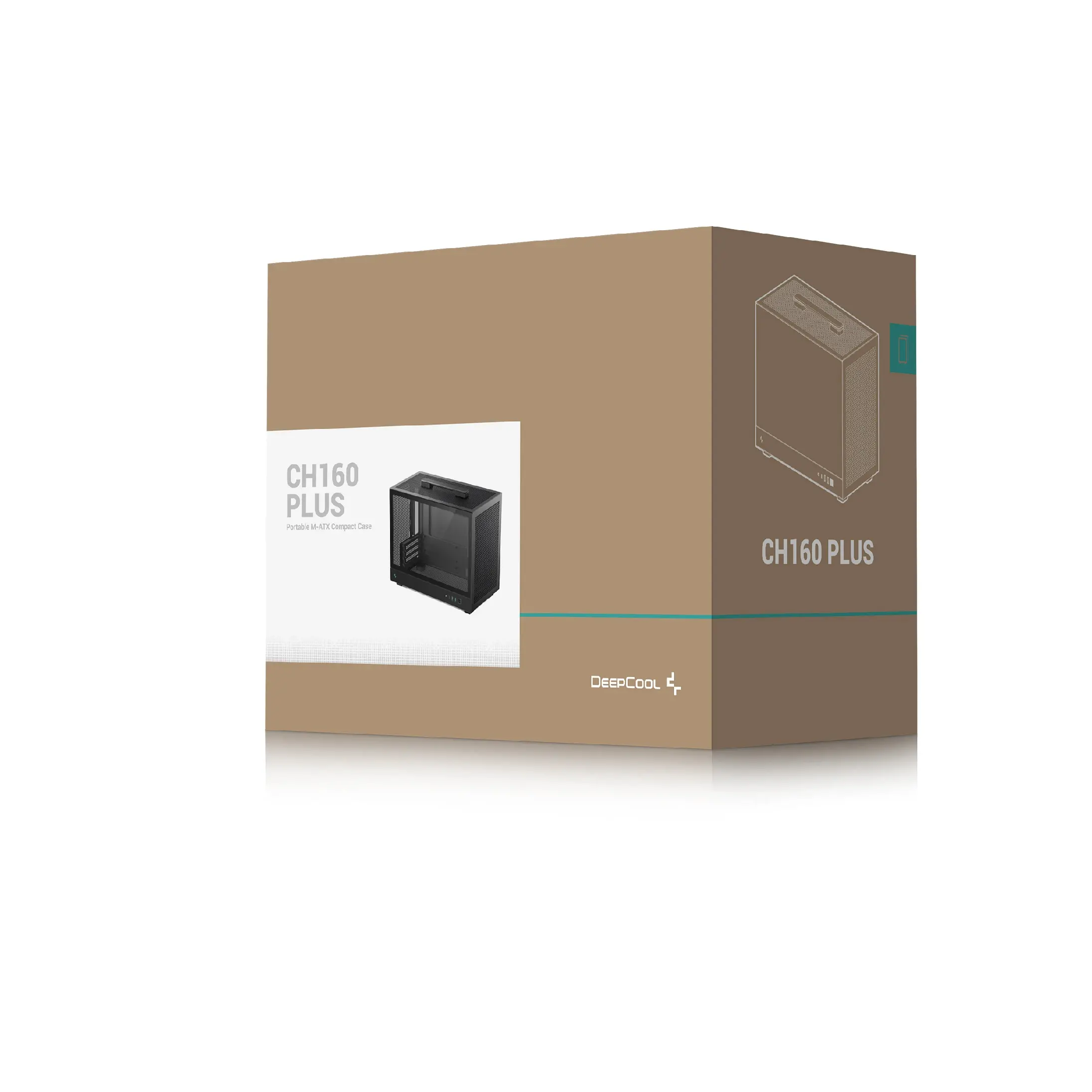 DeepCool кутия Case mATX - CH160 PLUS - image 10