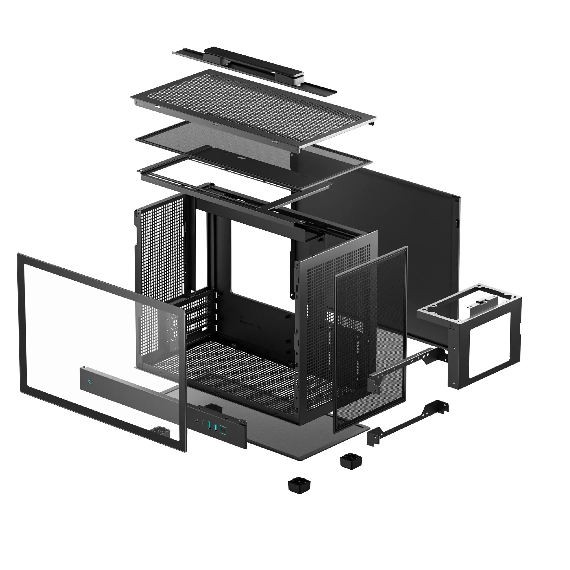DeepCool кутия Case mATX - CH160 PLUS - image 9