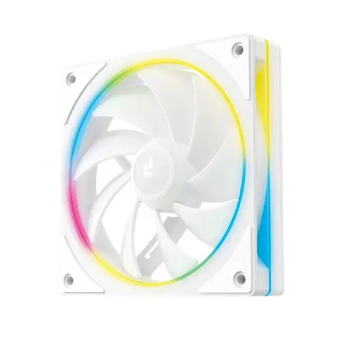 DeepCool Комплект вентилатори Fan Pack 3-in-1 3x120mm - FL12 SE 3IN1 WH - Luminous Halo ARGB - image 1