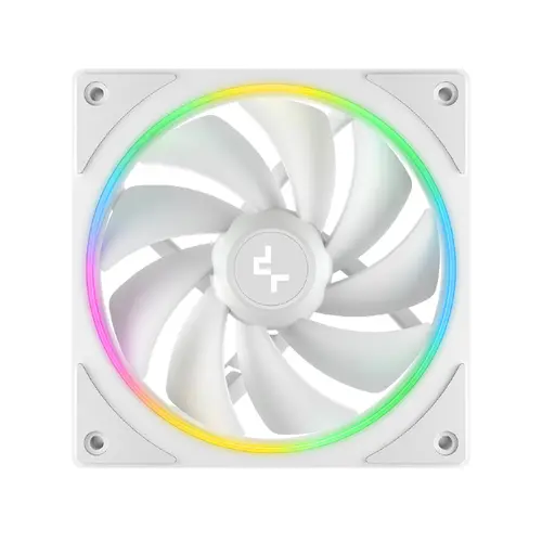 DeepCool Комплект вентилатори Fan Pack 3-in-1 3x120mm - FL12 SE 3IN1 WH - Luminous Halo ARGB - image 2