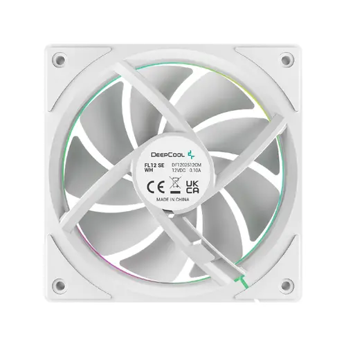 DeepCool Комплект вентилатори Fan Pack 3-in-1 3x120mm - FL12 SE 3IN1 WH - Luminous Halo ARGB - image 3
