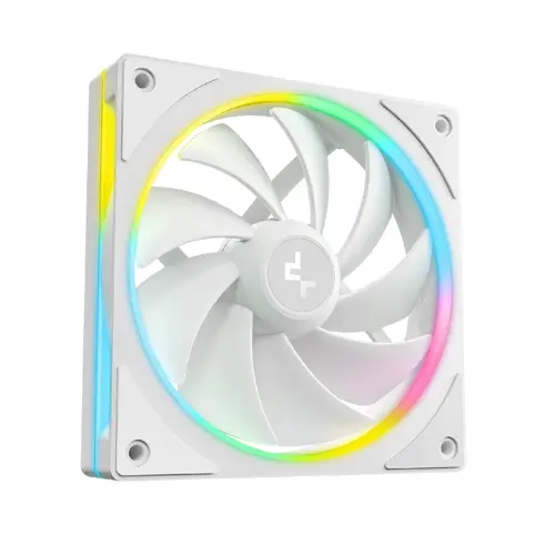 DeepCool Комплект вентилатори Fan Pack 3-in-1 3x120mm - FL12 SE 3IN1 WH - Luminous Halo ARGB - image 4